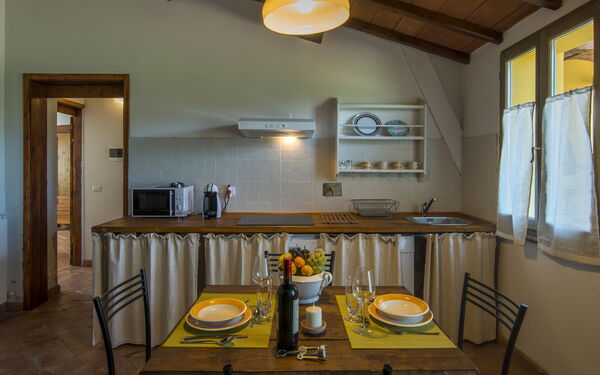 Semesterboende Giambardino: Kök, Lunchrum