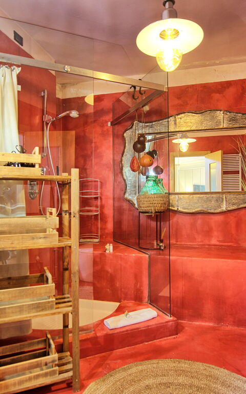 Villa Barbarella: Badrum