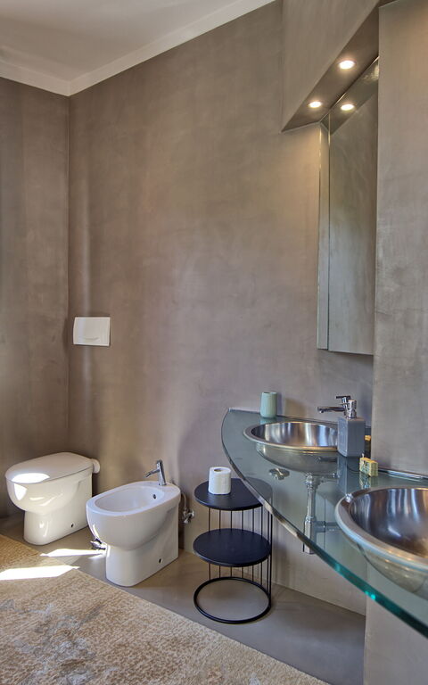 Villa Barbarella: Badrum