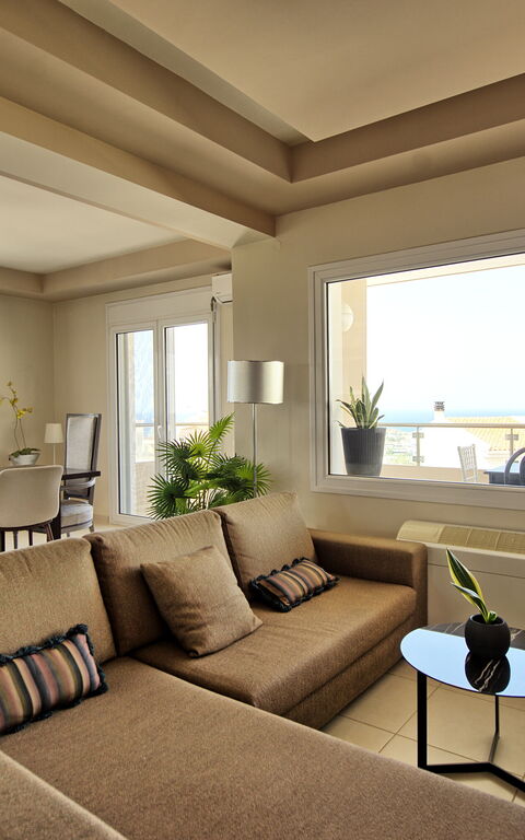 Villa Endless View: Lunchrum, Vardagsrum