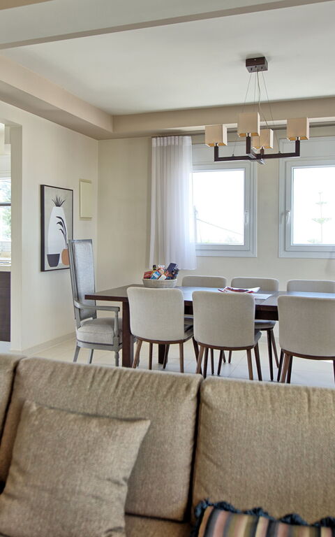 Villa Endless View: Lunchrum, Vardagsrum