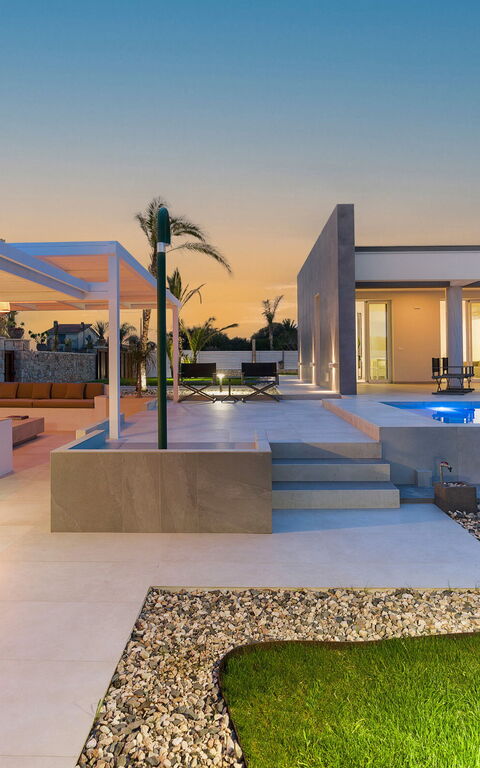 Villa Paradisus: Exteriör, slå samman, Trädgård, Utomhus