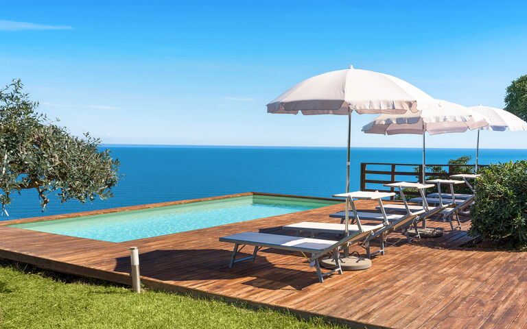 Villa Coralia: Exteriör, slå samman, Trädgård, Utomhus, Visningar