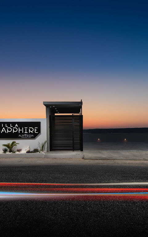 Villa Sapphire: Utomhus