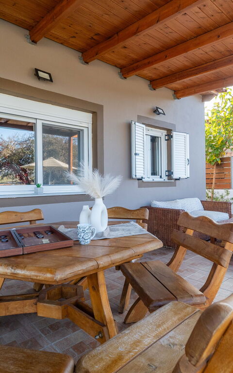 Villa Rose: Balkong / terrass / uteplats, Exteriör, Utomhus