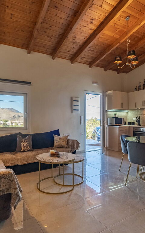 Villa Rose: Kök, Vardagsrum