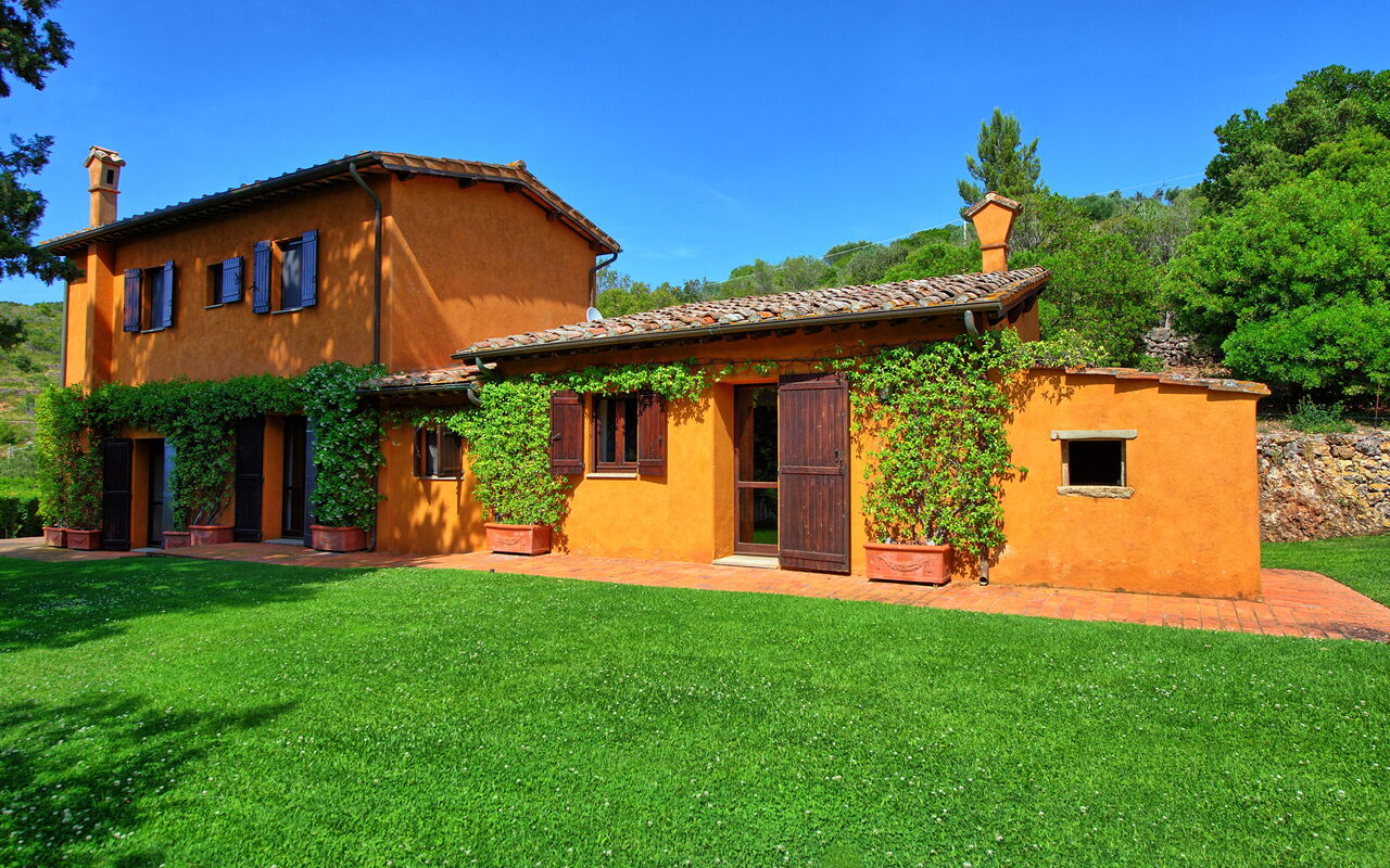 Casale Argentario: Trädgård, Utomhus