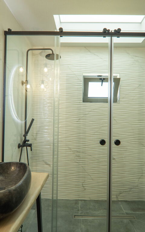 Villa Katrina: Badrum