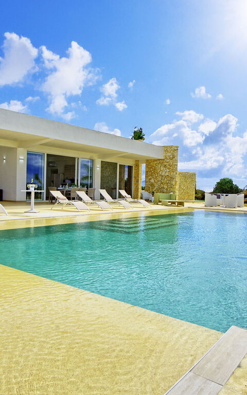 Villa Infinito: Exteriör, slå samman, Utomhus