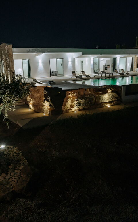 Villa Infinito: Exteriör, slå samman, Utomhus