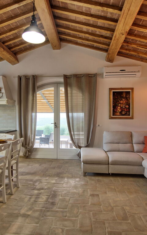 Casa Andrea: Kök, Lunchrum, Vardagsrum