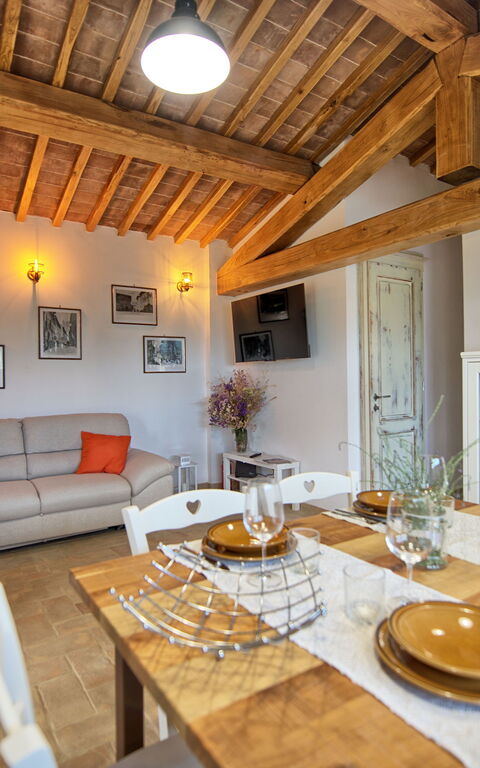 Casa Andrea: Kök, Lunchrum, Vardagsrum