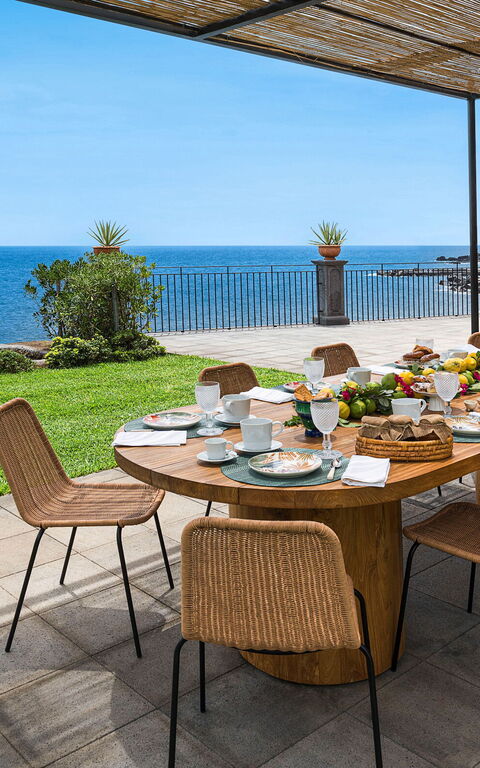 Villa Acqua Marina: Balkong / terrass / uteplats, Exteriör, Trädgård, Utomhus, Visningar