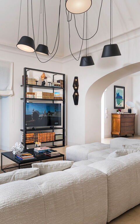 Villa Acqua Marina: Vardagsrum