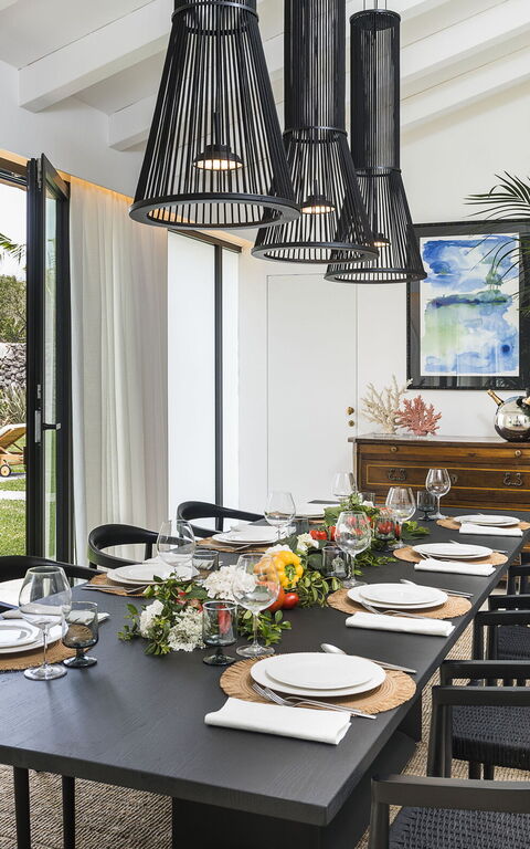 Villa Acqua Marina: Lunchrum