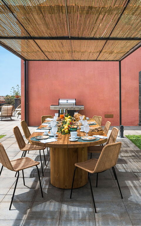 Villa Acqua Marina: Balkong / terrass / uteplats, Exteriör, Trädgård, Utomhus, Visningar