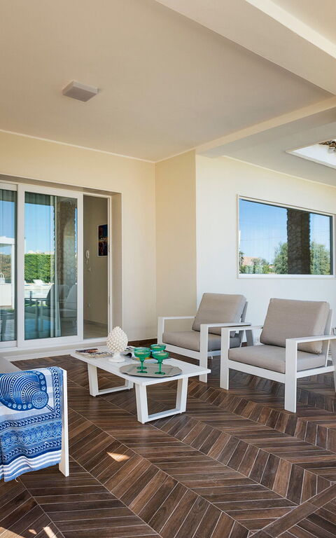 Villa Dilecta: Balkong / terrass / uteplats, Exteriör, Utomhus