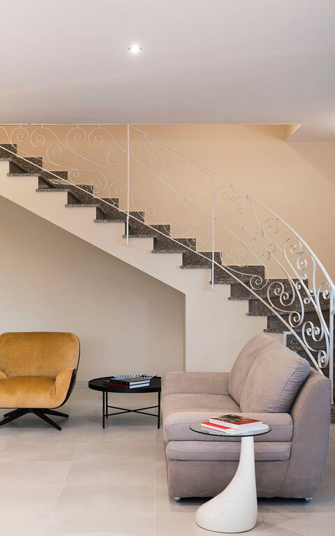 Villa Dilecta: Vardagsrum