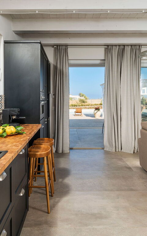 Villa Paolina: Kök, Vardagsrum