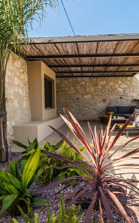 Villa Serenity: Balkong / terrass / uteplats, Trädgård, Utomhus