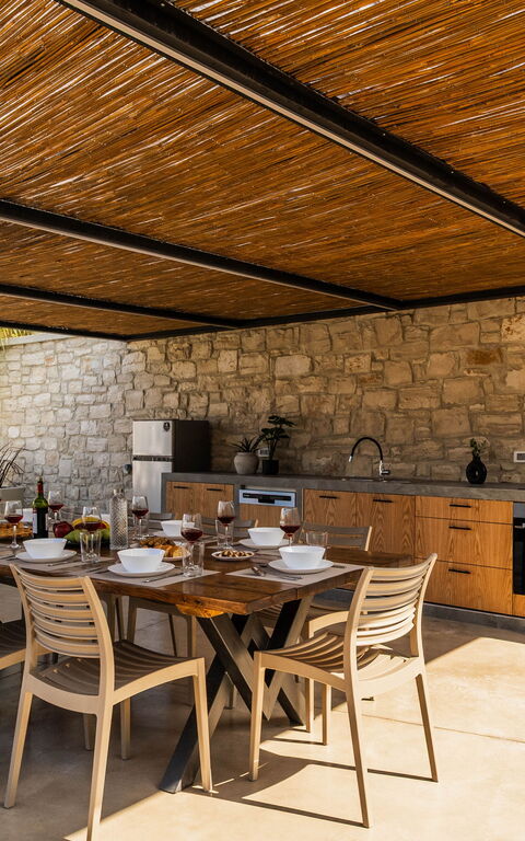 Villa Serenity: Balkong / terrass / uteplats, Utomhus