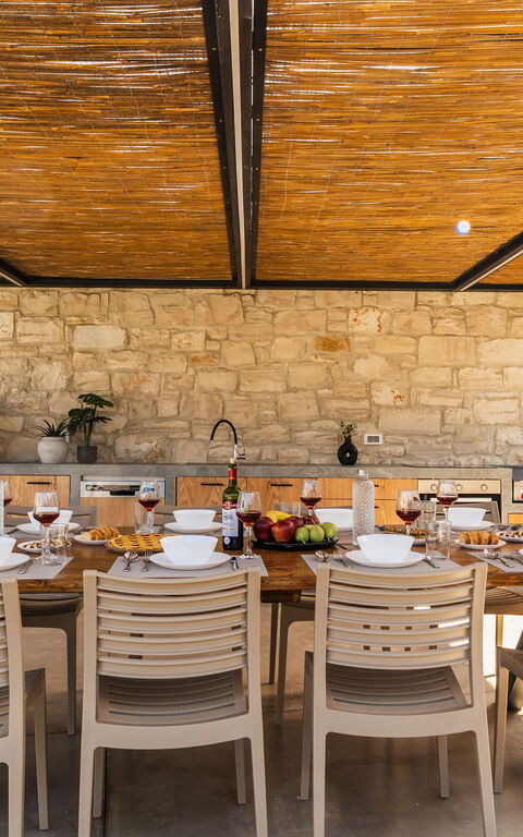 Villa Serenity: Balkong / terrass / uteplats, Utomhus