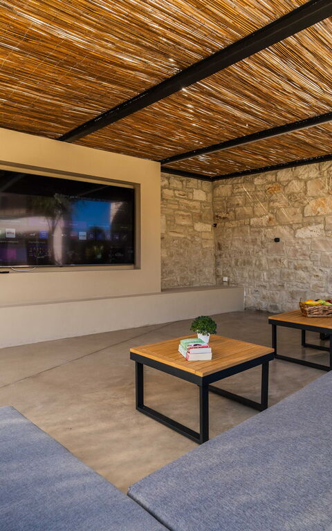 Villa Serenity: Balkong / terrass / uteplats, Utomhus