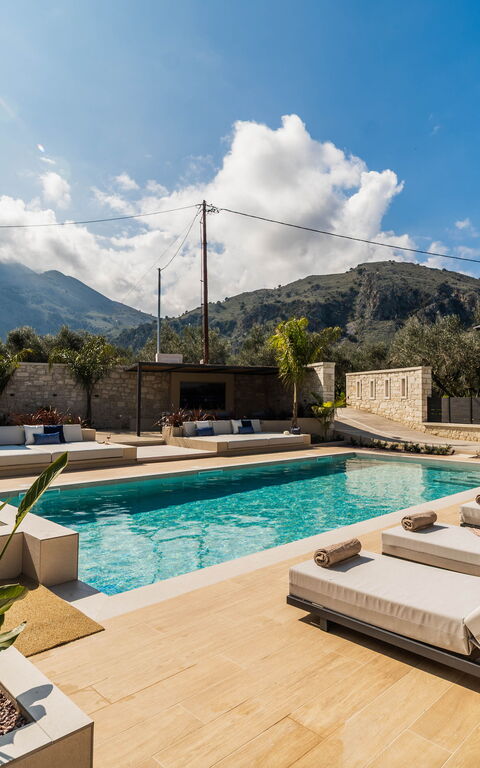 Villa Serenity: slå samman, Trädgård, Utomhus