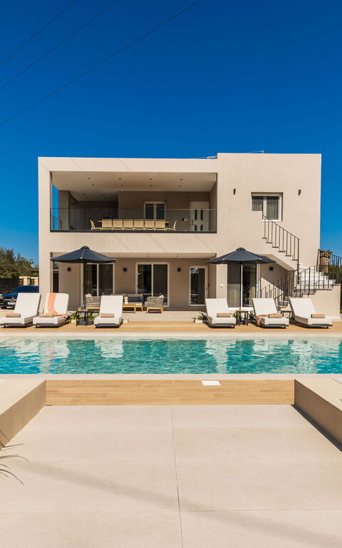 Villa Serenity: Exteriör, slå samman, Trädgård, Utomhus