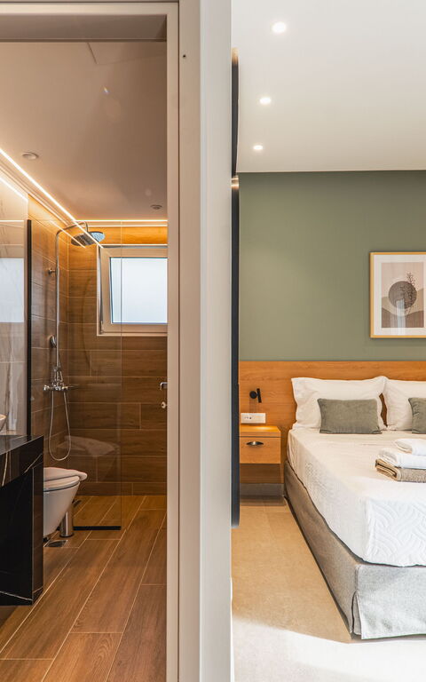 Villa Serenity: Badrum, sovrum