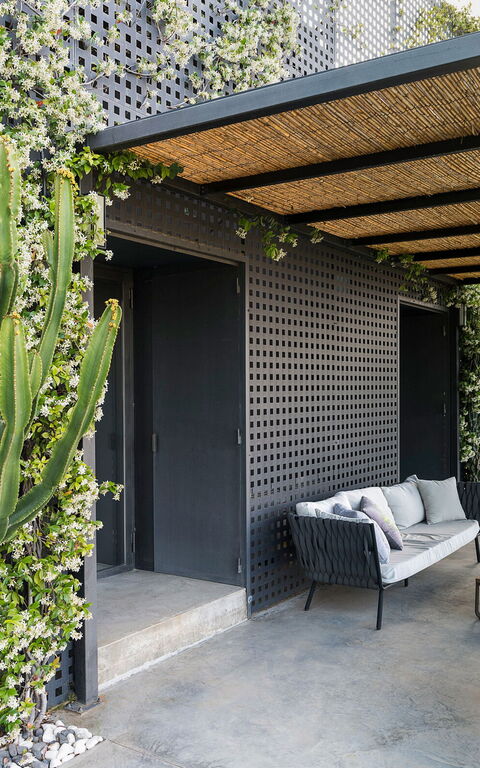 Villa Agnese: Exteriör, Utomhus