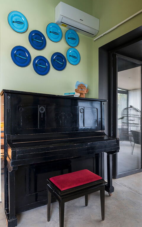 Villa Agnese: Andra rummet, Rumsinformation