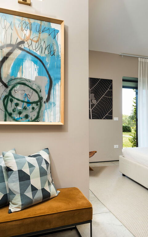 Villa Agnese: sovrum