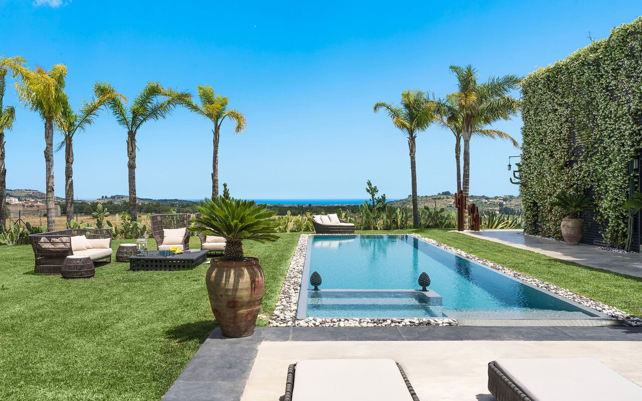 Villa Agnese: Exteriör, slå samman, Trädgård, Utomhus, Visningar