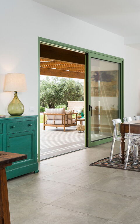 Villa Cavalè: Lunchrum, Vardagsrum