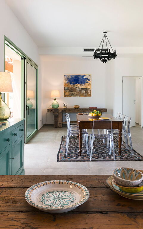 Villa Cavalè: Lunchrum, Vardagsrum