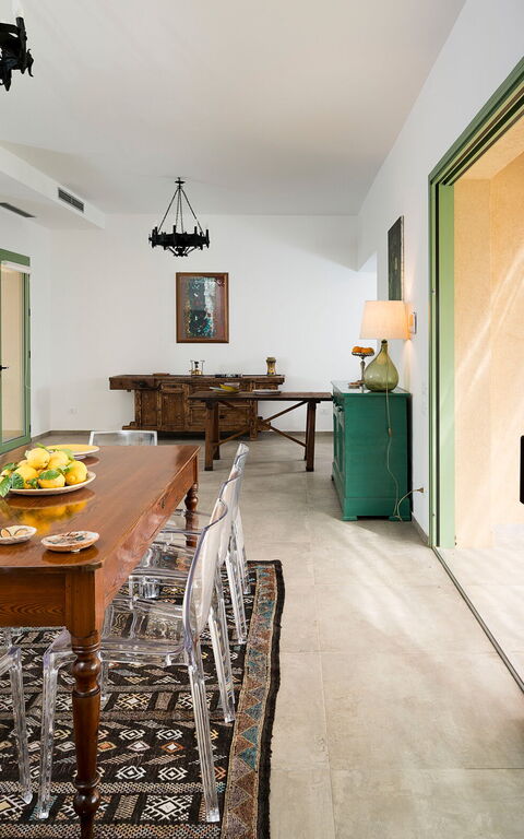 Villa Cavalè: Lunchrum, Vardagsrum