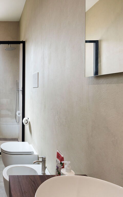 Villa Cavalè: Badrum