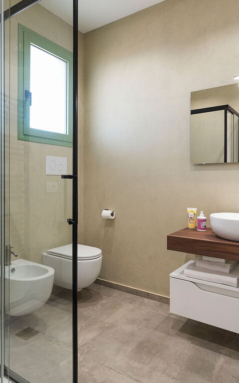 Villa Cavalè: Badrum