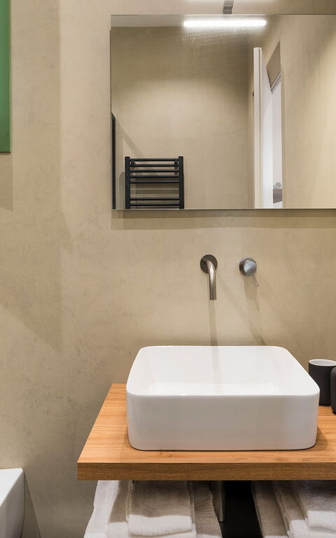 Villa Cavalè: Badrum