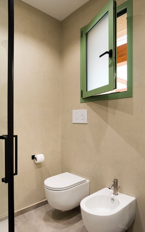 Villa Cavalè: Badrum