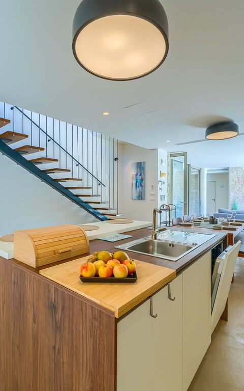 Villa Pine Haven: Kök