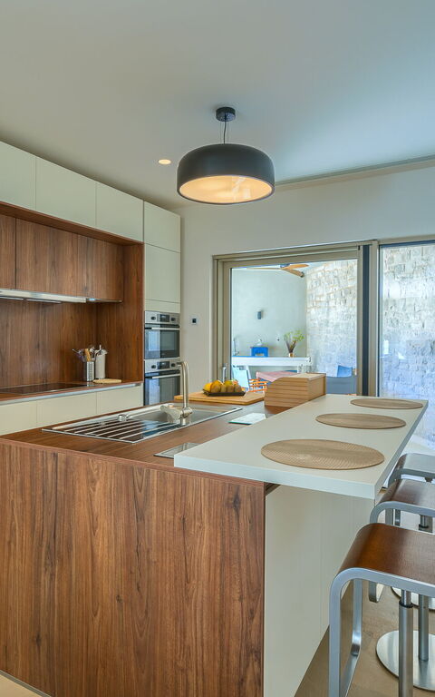 Villa Pine Haven: Kök