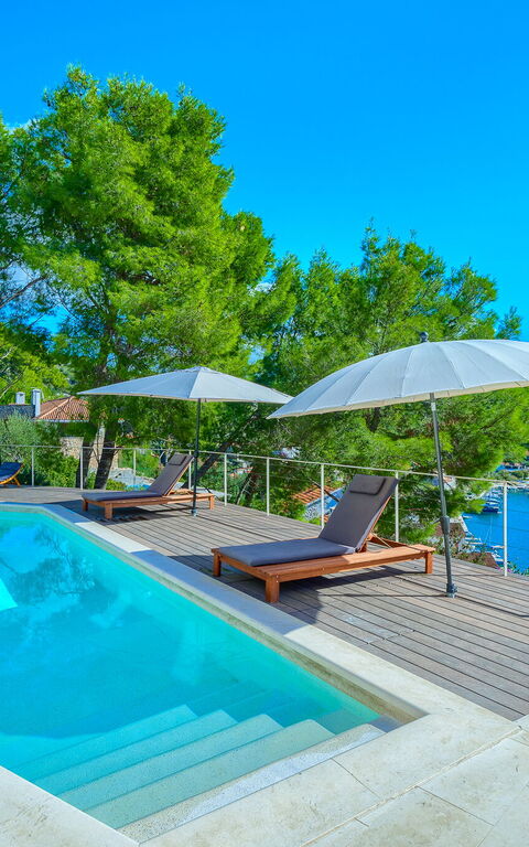 Villa Pine Haven: Exteriör, slå samman, Utomhus