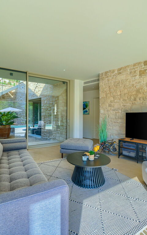 Villa Pine Haven: Vardagsrum