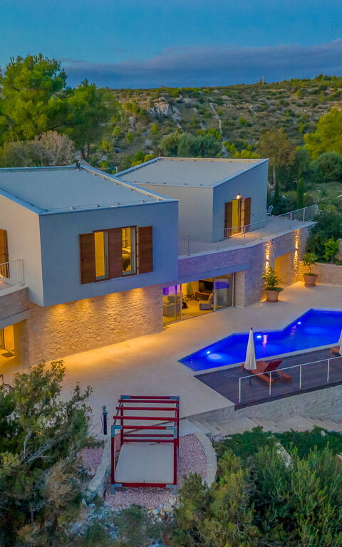 Villa Pine Haven: Exteriör, slå samman, Utomhus