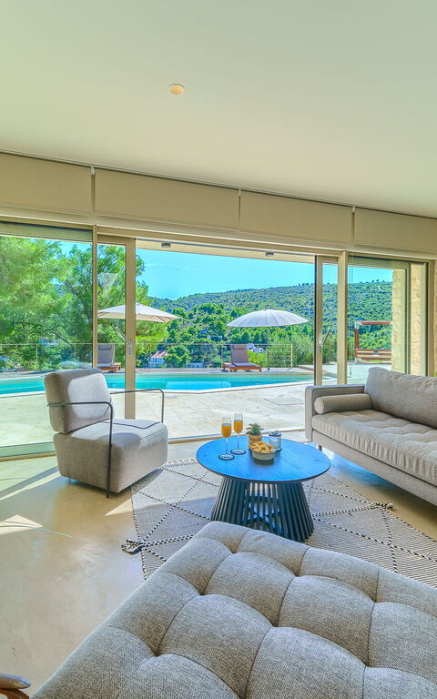 Villa Pine Haven: Vardagsrum