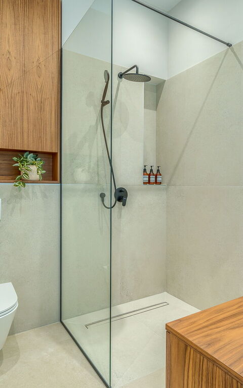 Villa Allina: Badrum