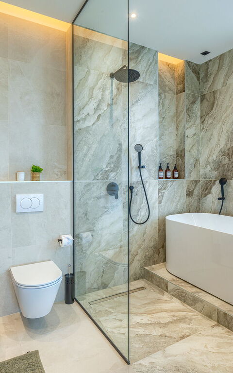 Villa Allina: Badrum