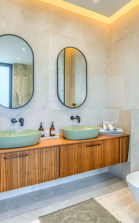 Villa Allina: Badrum